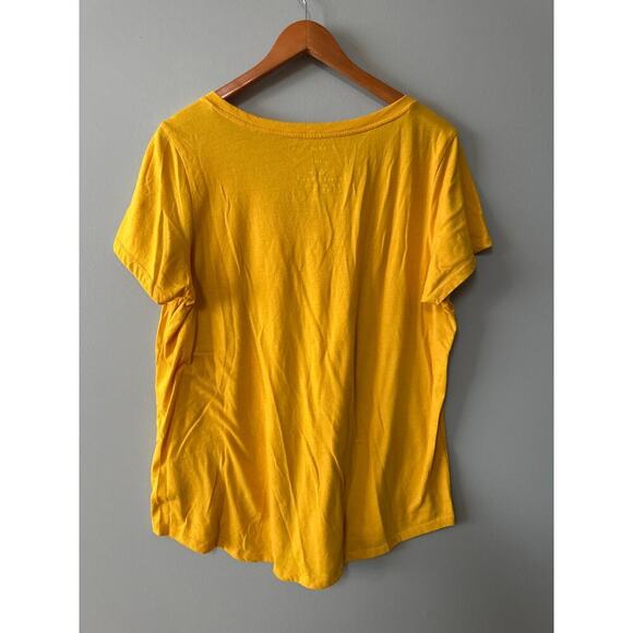 Womens Size 2 Gold Yellow Torrid Shirt - Picture 3 of 5